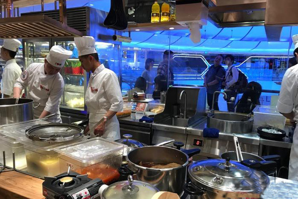 成都牧兰西北菜餐饮店大香蕉啪啪设备图片
